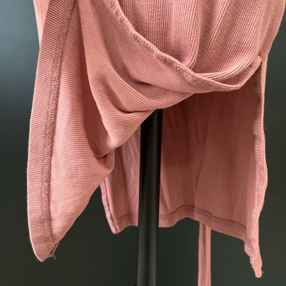 SHEIN Pink Ribbed Mini Dress - Picture 4 of 4